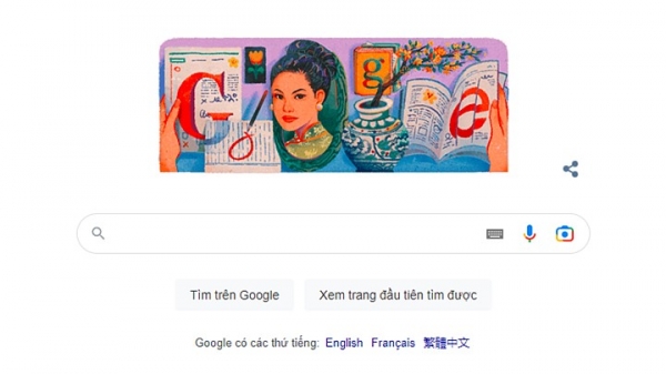 Google Doodle 1/2: Tôn vinh bà Sương Nguyệt Anh