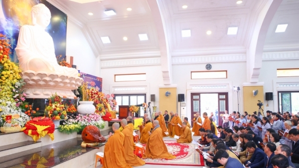 Chùa Viên Quang tổ chức Đại lễ cầu Quốc thái Dân an