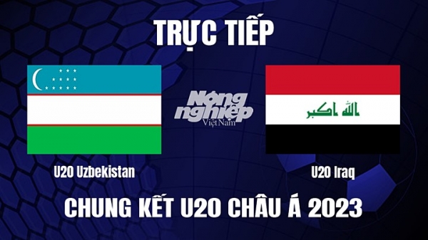 Trực tiếp Uzbekistan vs Iraq tại Chung kết U20 Châu Á 2023 hôm nay 18/3