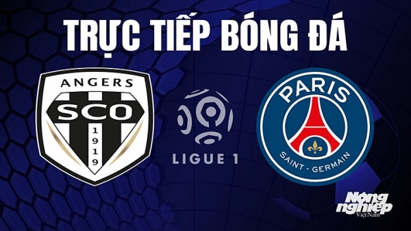 Trực tiếp Angers SCO vs PSG trên On Sports News giải Ligue 1 hôm nay 22/4