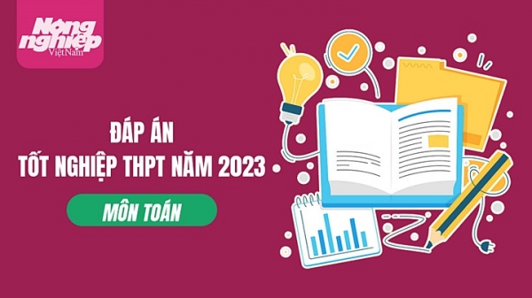 Đáp án môn Toán tốt nghiệp THPT Quốc gia năm 2023 [Gợi ý]