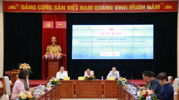 Phát động Giải báo chí toàn quốc 'Vì sự nghiệp Giáo dục Việt Nam' năm 2023