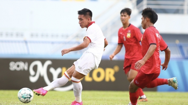 U23 Việt Nam thắng U23 Lào 4-1