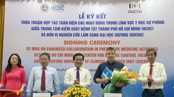 HCDC hợp tác quốc tế nâng cao năng lực kiểm soát bệnh tật