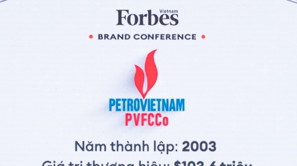 PVFCCo lọt Top 25 thương hiệu có sản phẩm dẫn đầu Việt Nam năm 2023