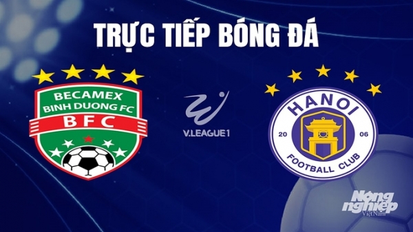 Trực tiếp Bình Dương vs Hà Nội giải V-League 2023/24 trên FPTPlay hôm nay 24/11