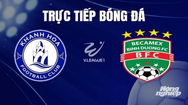 Trực tiếp Khánh Hòa vs Bình Dương giải V-League 2023/24 trên FPTPlay hôm nay 10/12