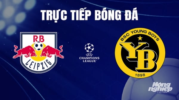 Trực tiếp RB Leipzig vs Young Boys trên FPTPlay giải Cúp C1 Châu Âu ngày 14/12