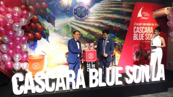 Ra mắt sản phẩm trà túi lọc Cascara Blue Sơn La