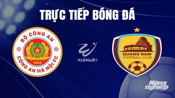 Trực tiếp CAHN vs Quảng Nam giải V-League 2023/24 trên FPTPlay hôm nay 15/12