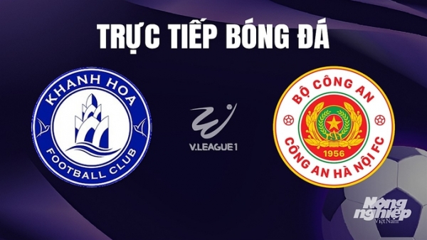 Trực tiếp Khánh Hòa vs CAHN giải V-League 2023/24 trên VTV5 hôm nay 22/12/2023