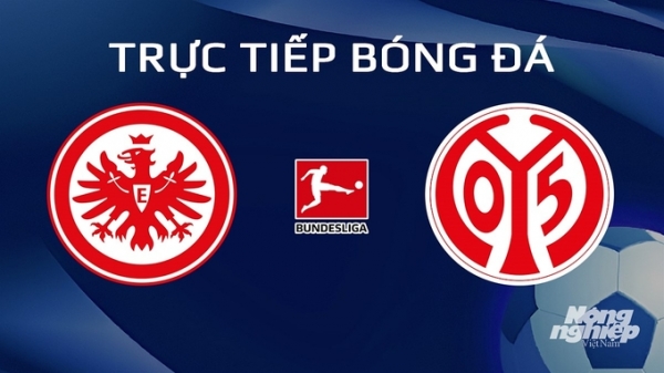 Trực tiếp Eintracht Frankfurt vs Mainz 05 giải Bundesliga trên On Sports News hôm nay 27/1