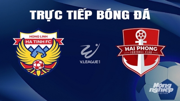 Trực tiếp Hà Tĩnh vs Hải Phòng giải V-League 2023/24 trên TV360 hôm nay 8/3/2024