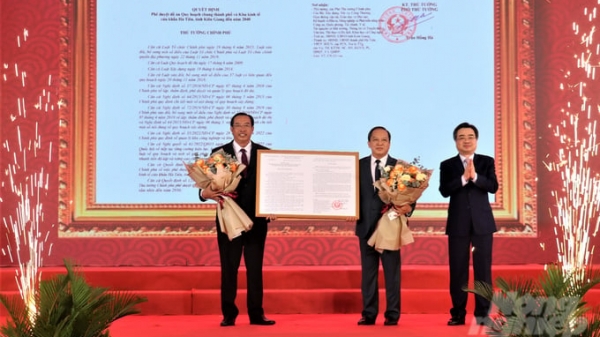 Declare the Ha Tien planning project associated with 3 strategic groups