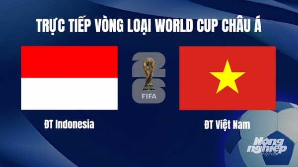 Trực tiếp Indonesia vs Việt Nam tại vòng loại World Cup trên VTV5 hôm nay 21/3/2024