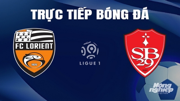Trực tiếp Lorient vs Brest giải Ligue 1 trên On Sports News hôm nay 31/3/2024