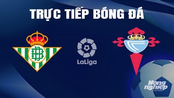 Trực tiếp Real Betis vs Celta Vigo giải La Liga trên SCTV ngày 13/4/2024
