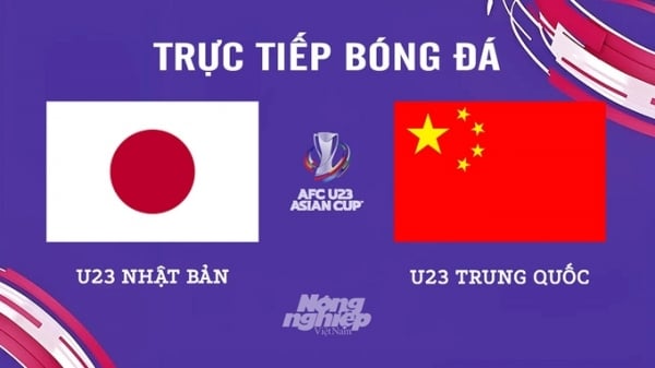 Trực tiếp Nhật Bản vs Trung Quốc giải U23 Châu Á 2024 trên VTV5 ngày 16/4