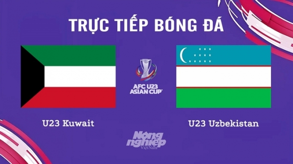 Trực tiếp Kuwait vs Uzbekistan giải U23 Châu Á 2024 trên VTV5 hôm nay 20/4