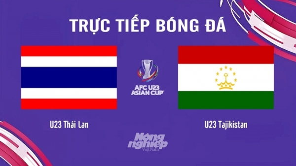 Trực tiếp Thái Lan vs Tajikistan giải U23 Châu Á 2024 trên VTV5 TNB ngày 22/4