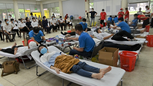 Vedan Việt Nam tổ chức chương trình hiến máu nhân đạo
