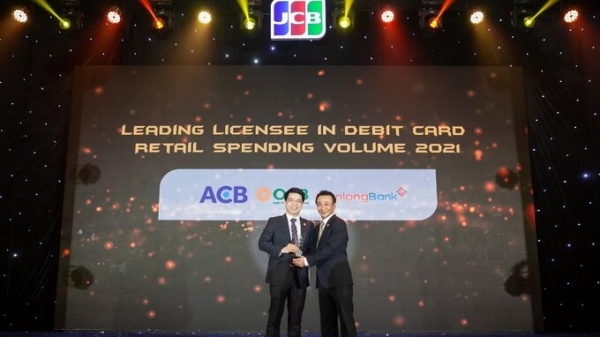 KienlongBank dẫn đầu về tăng trưởng doanh số chi tiêu Thẻ ghi nợ JCB