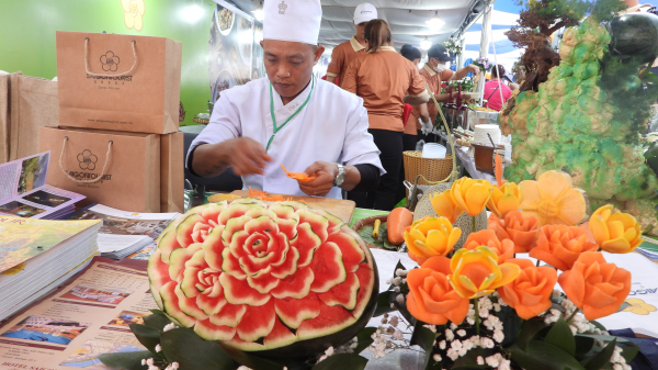 Độc đáo lễ hội nghệ thuật chế biến món ăn chay Tây Ninh