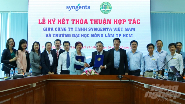 Syngenta và Đại học Nông Lâm TP.HCM hợp tác đào tạo nguồn nhân lực