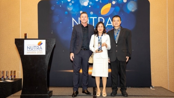 Vedan Việt Nam được vinh danh tại Nutralngredients - Asia Awards 2023