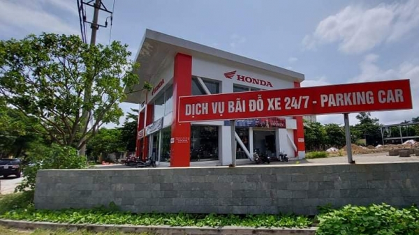 Sóc Sơn: Dự án bãi đậu xe ô tô thành đại lý xe máy HONDA