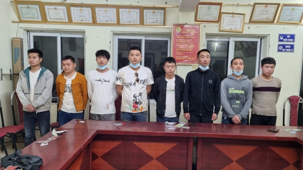 Cao Bằng: 8 người Trung Quốc nhập cảnh trái phép vào Việt Nam