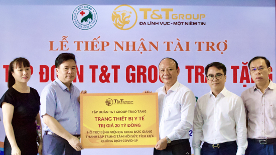 T&T Group tài trợ 20 tỷ đồng giúp Bệnh viện Đức Giang lập Trung tâm ICU
