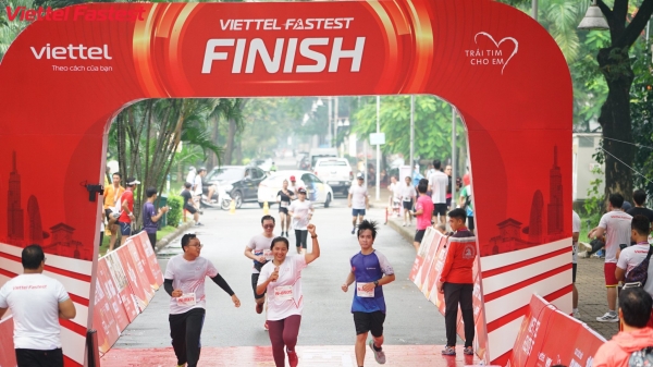 Giải chạy Viettel Fastest thu hút 2.500 vận động viên tham gia