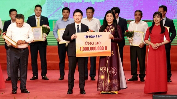 T&T Group ủng hộ 1 tỉ đồng cho Quỹ 'Vì người nghèo' TP.Hà Nội