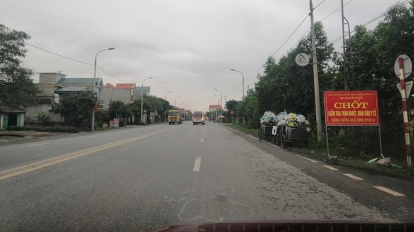 Xe ô tô con biển tỉnh khác vẫn vào Quảng Ninh bình thường