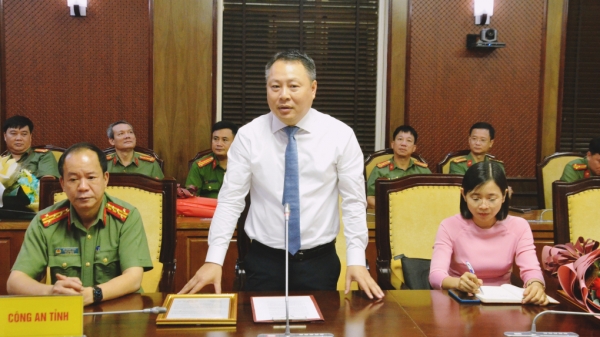 Biệt phái Thượng tá Vũ Trung Hiếu sang Phó Ban Nội chính Tỉnh ủy Quảng Ninh