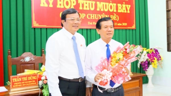 Ông Lê Văn Hẳn được bầu giữ chức Chủ tịch UBND tỉnh Trà Vinh