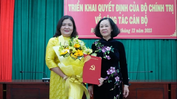 Bà Hồ Thị Hoàng Yến giữ chức vụ Quyền Bí thư Tỉnh ủy Bến Tre