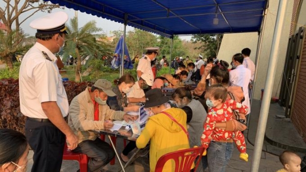 Quảng Trị: Gần 300 người đầu tiên từ Lào về hoàn thành cách ly