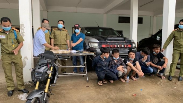 Bắt vụ vận chuyển 60.000 viên ma tuý tại khu vực biên giới Việt - Lào
