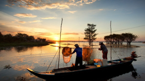Nước lũ về hạ nguồn sông Mekong thấp kỷ lục