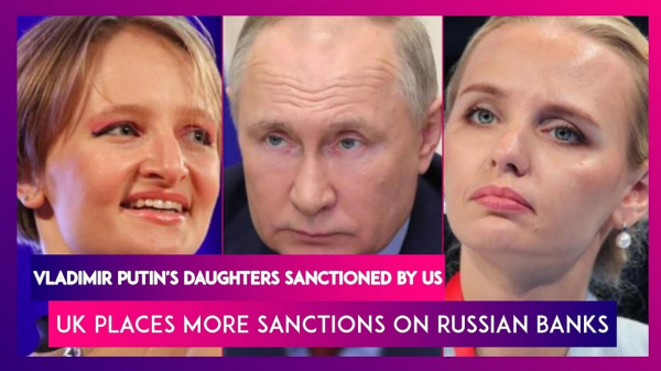 Hai ái nữ của ông Putin bị EU áp lệnh trừng phạt