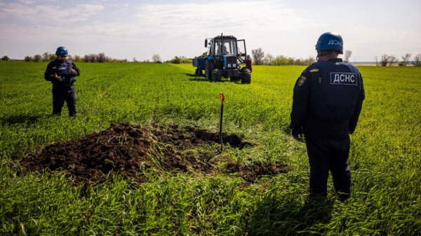 Đất nông nghiệp ở Ukraine hết màu mỡ vì chiến tranh