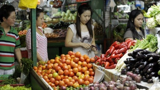 Thâm hụt thương mại nông sản tăng 15% ở Philippines