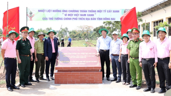 C.P. Việt Nam tiếp tục mở rộng dự án trồng 1,5 triệu cây xanh