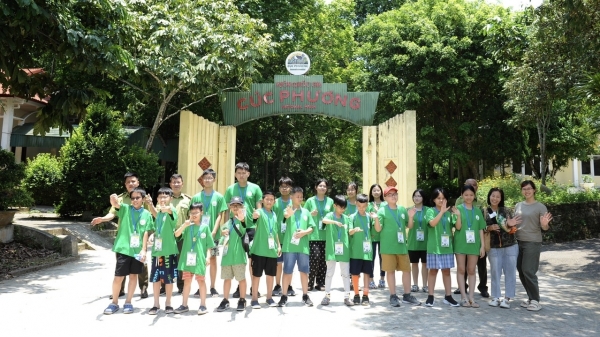 Vườn Quốc gia Cúc Phương tổ chức trại hè 'Lớn lên cùng đại ngàn'