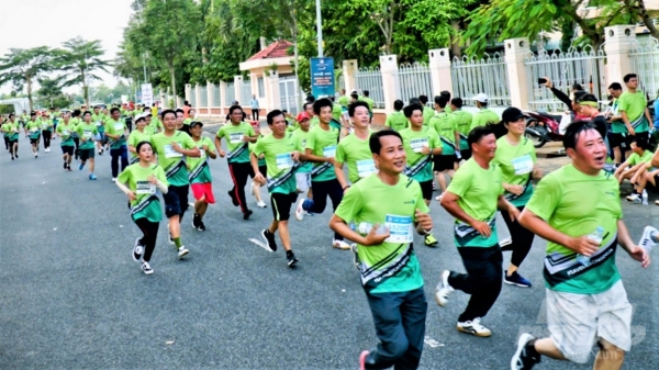 Giải Mekong Delta Marathon Hậu Giang 2023 thu hút 9.000 vận động viên