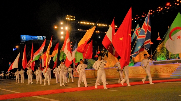 1.200 người tham gia liên hoan quốc tế võ cổ truyền Việt Nam