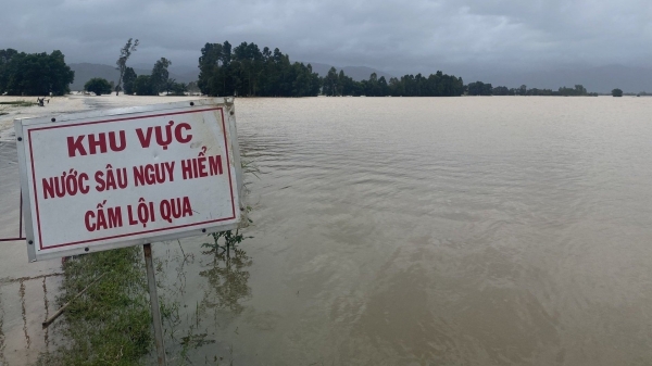 Phú Yên: 1 người mất tích do mưa lũ
