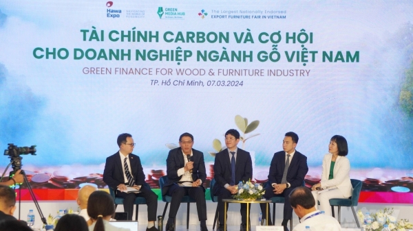 Doanh nghiệp gỗ Việt tận dụng cơ hội thị trường tín chỉ carbon